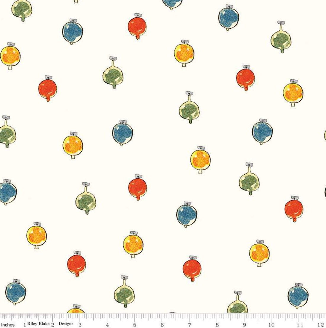 Classic Christmas Ornaments- Multi