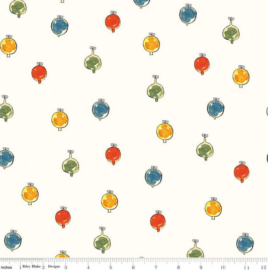 Classic Christmas Ornaments- Multi