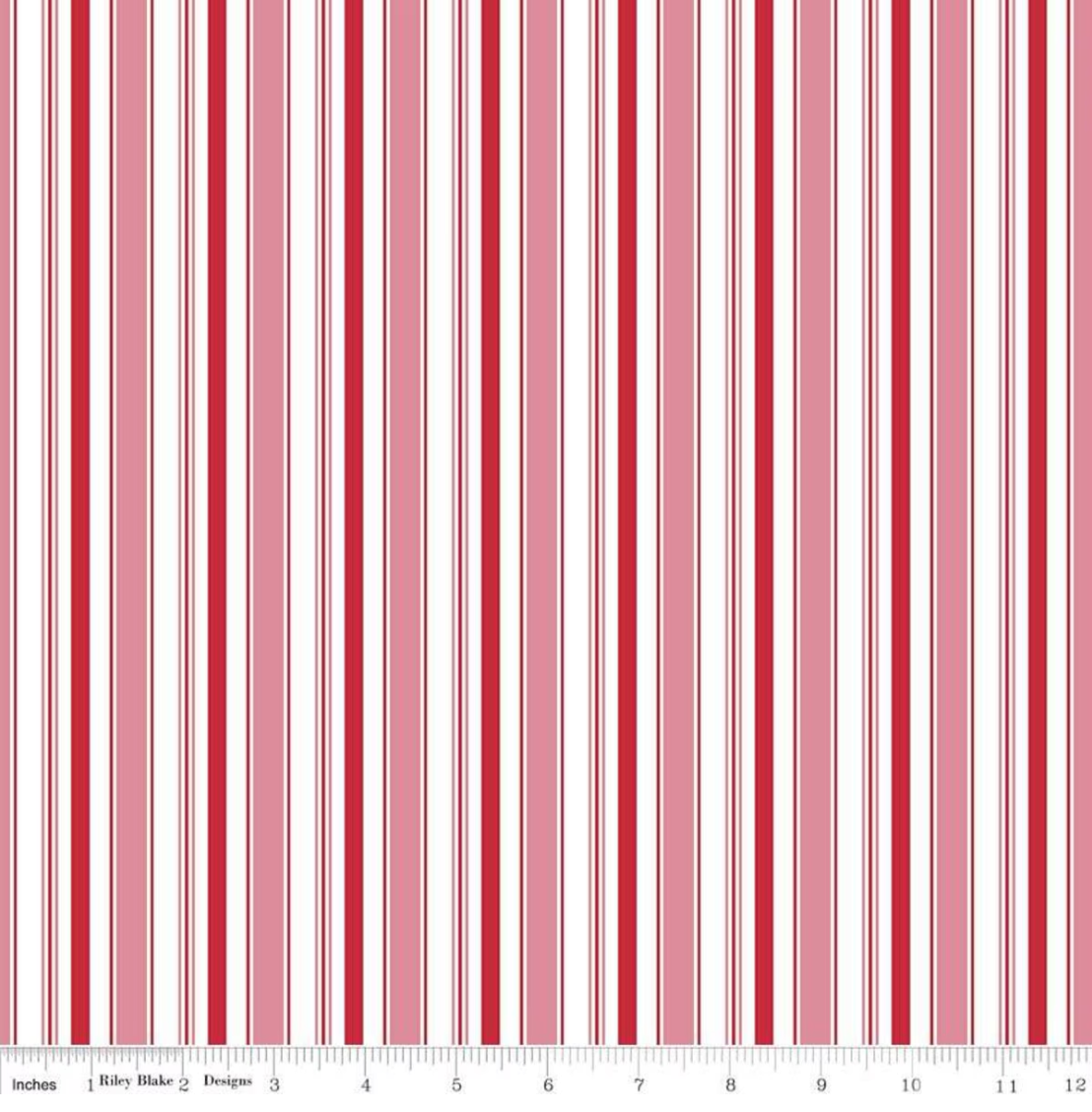 Cozy Christmas Striped- Pink