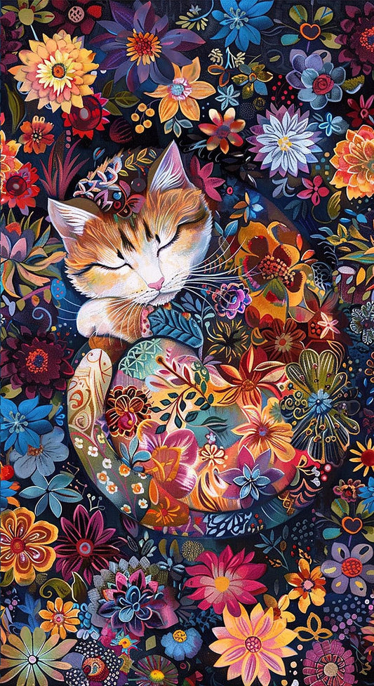 Calico Cat Panel