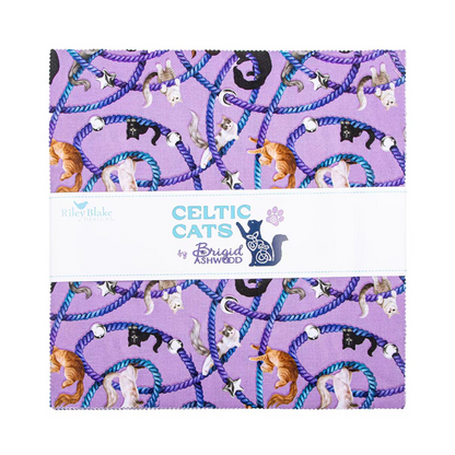 Celtic Cats 10" Stacker