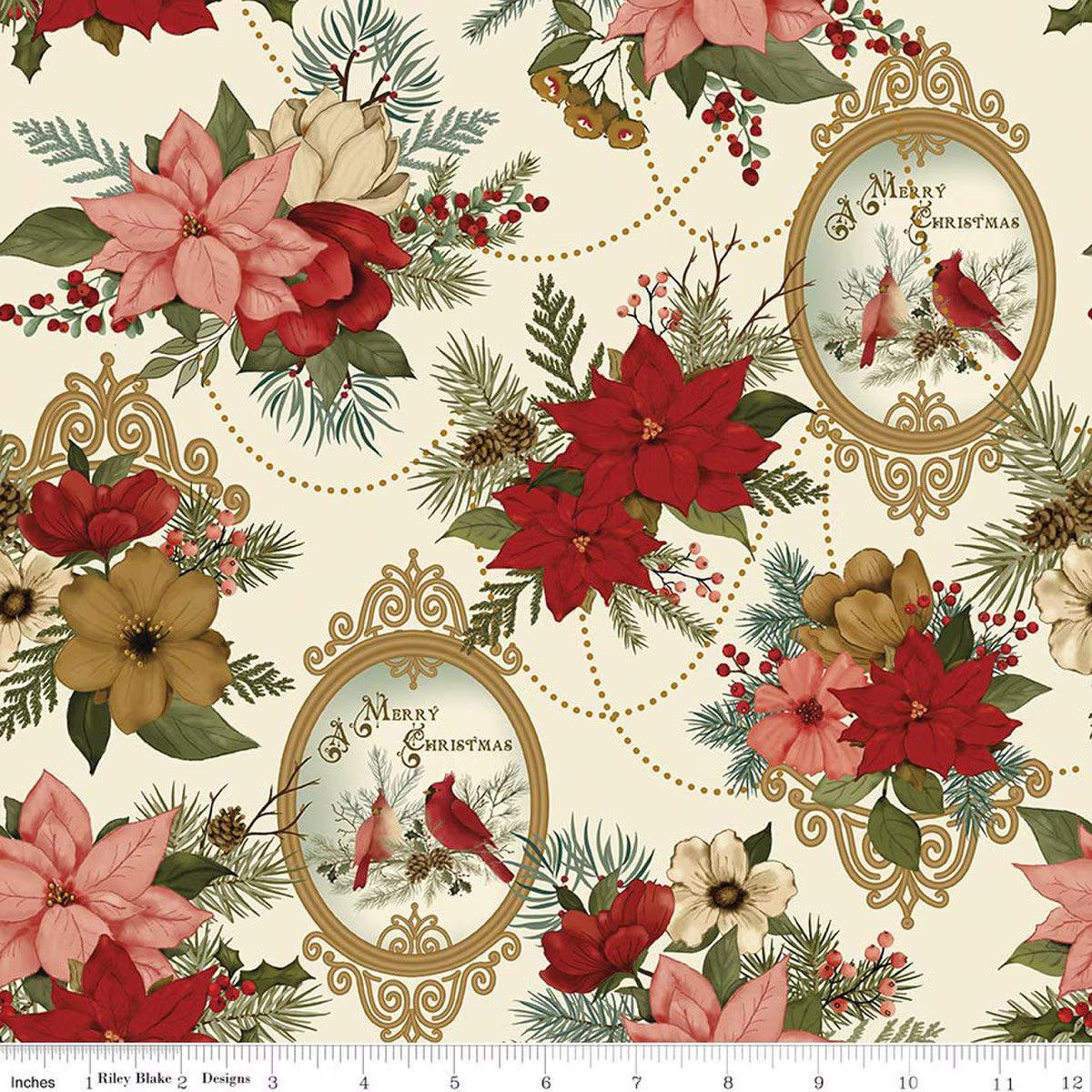 Christmas Greetings Main- Cream