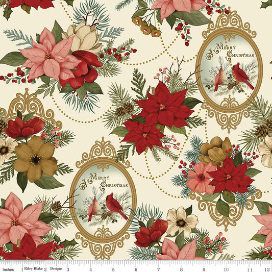Christmas Greetings Main- Cream