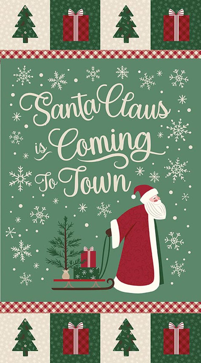 Christmas Time Coming to Town Panel