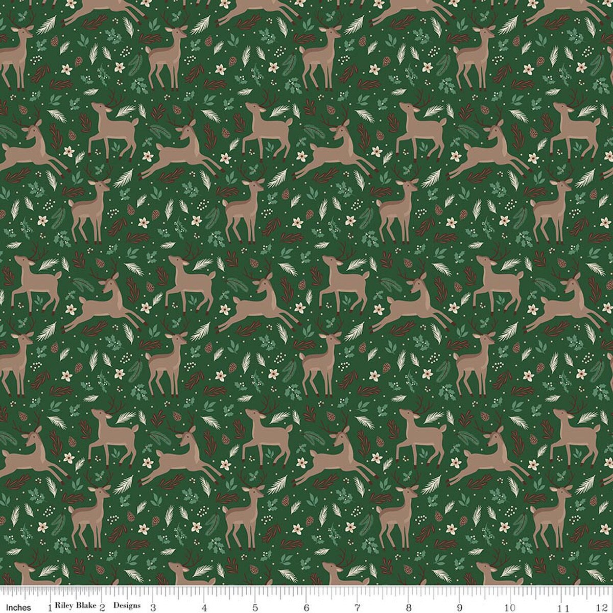 Christmas Time Deer- Forest