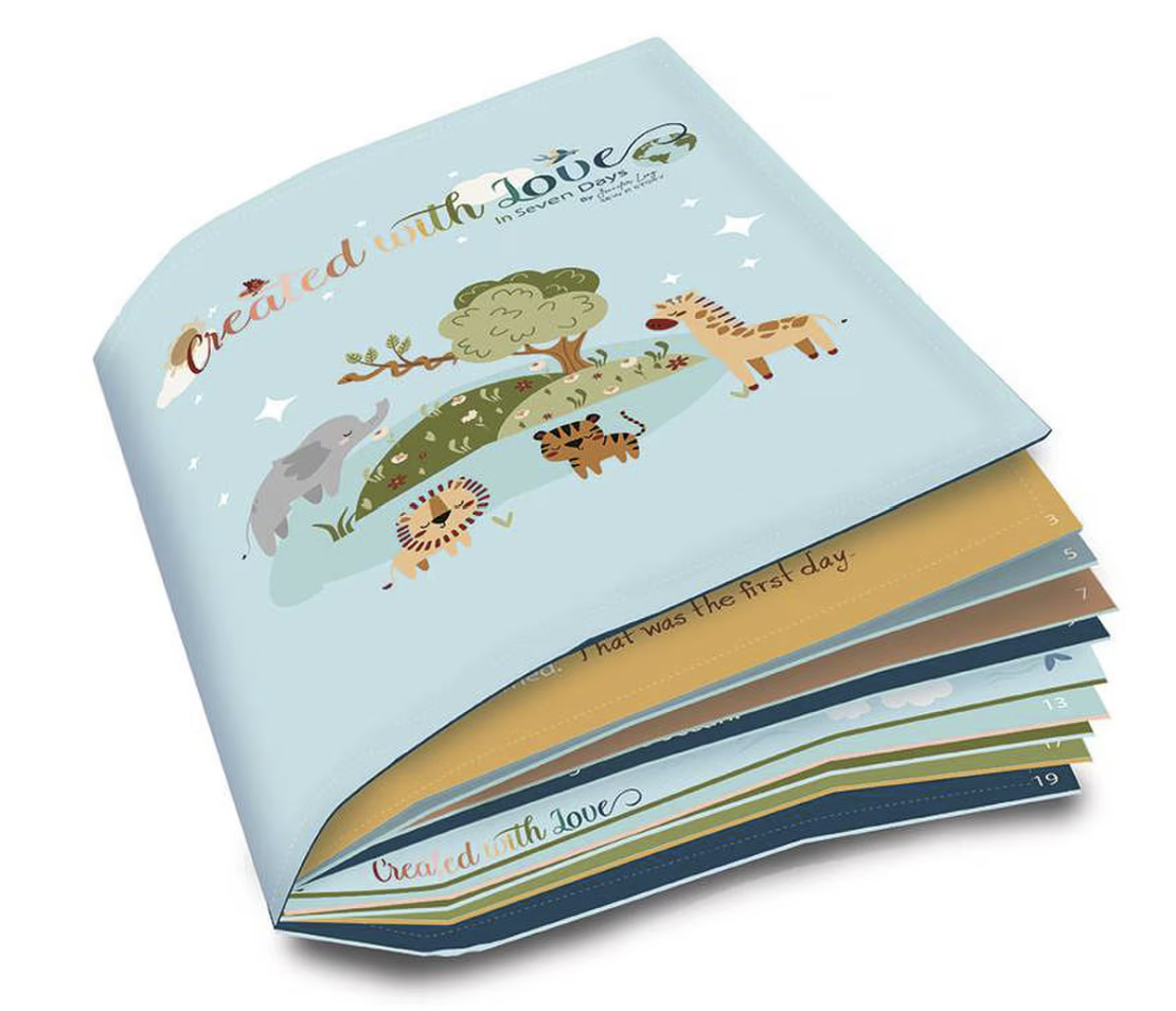 Created with Love Soft Book Panel