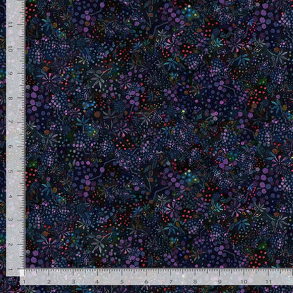 Dotted Wildflowers- Midnight