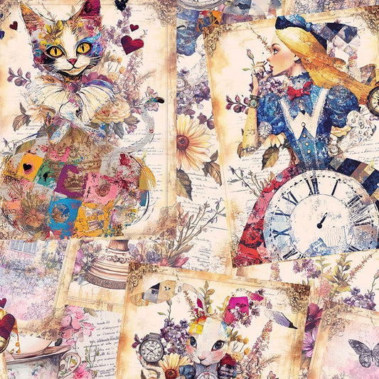 Wide Back Alice's Dream Collage