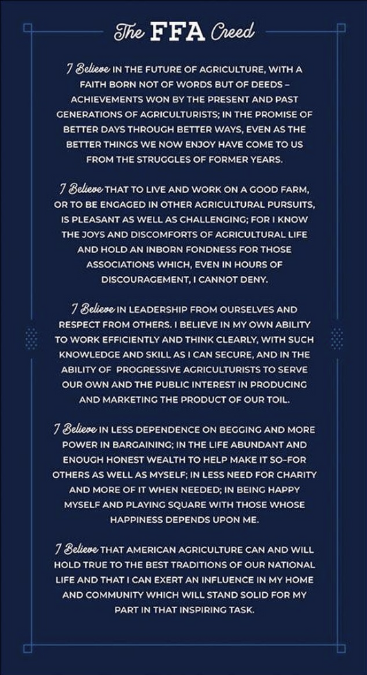 FFA Forever Blue 2 Creed Panel