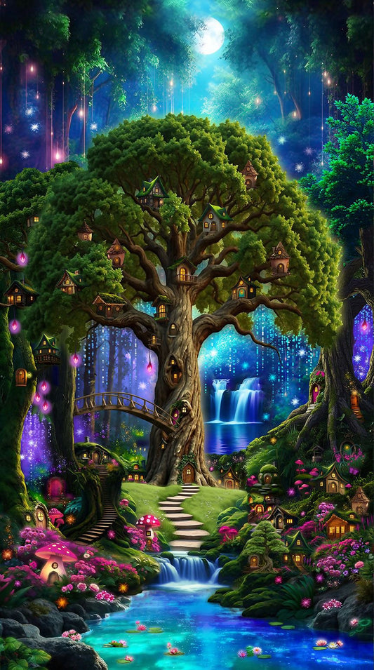 Fairy Forest 24" Panel