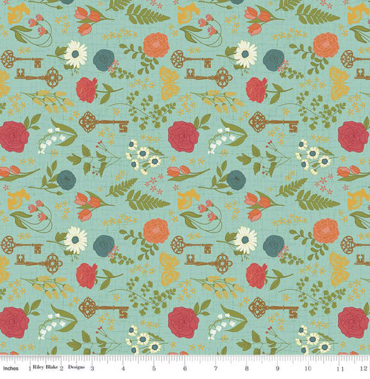 First Blooms Pressed Flowers- Glacier