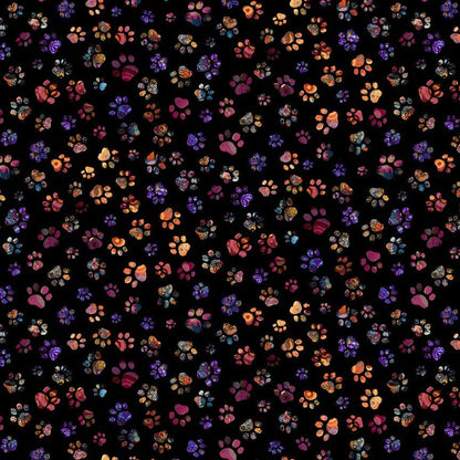 Floral Paw Prints