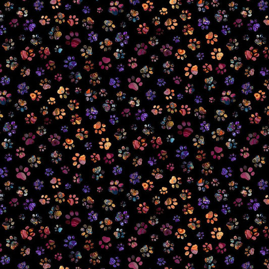 Floral Paw Prints