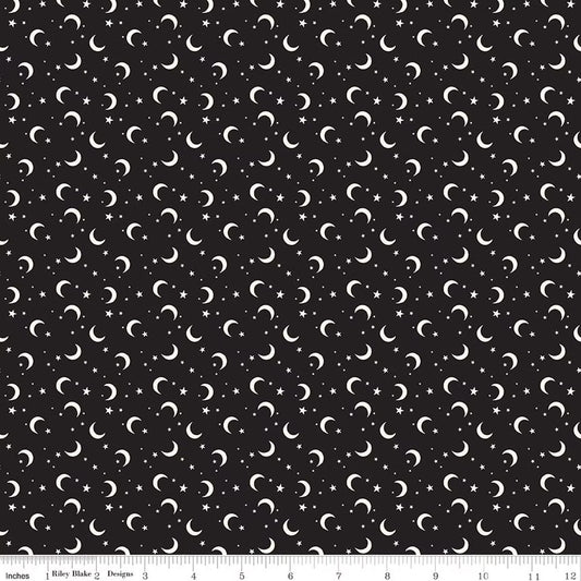 Frank and Friends Moon & Stars- Black Glow in the Dark
