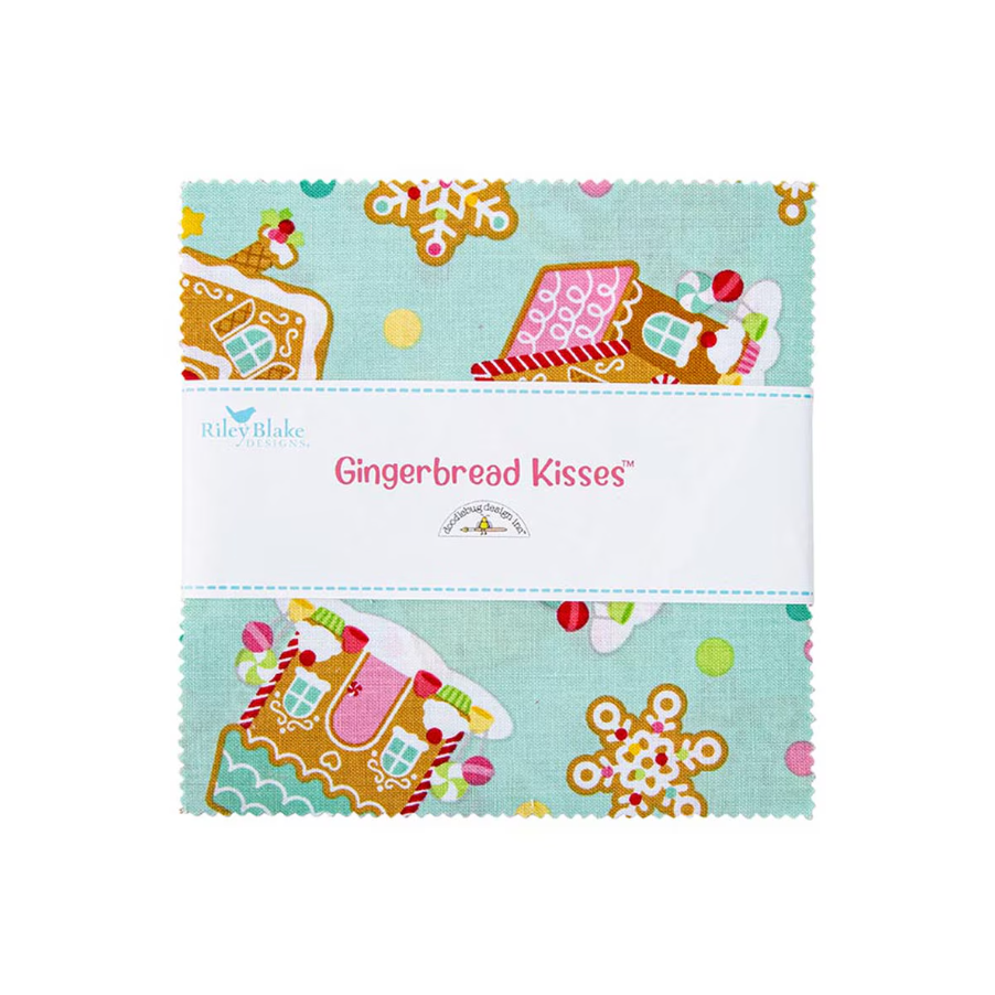 Gingerbread Kisses 5" Stacker