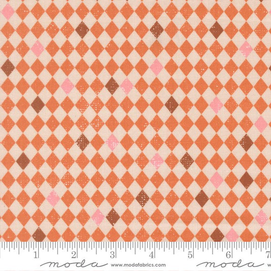 Harlequin Diamonds - Pumpkin