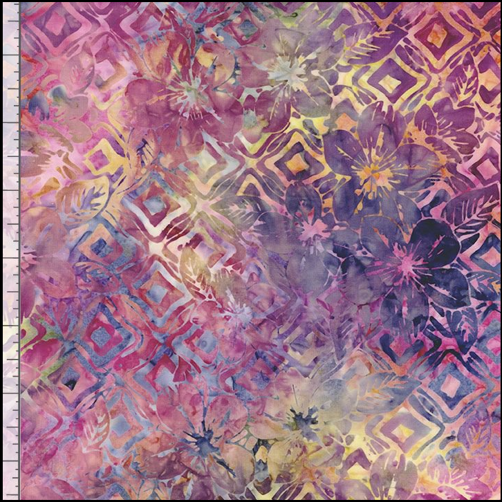 Hibiscus Floral Tonga Batiks