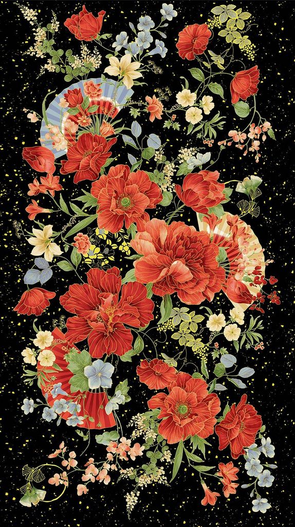 Imperial Bloom Metallic Panel