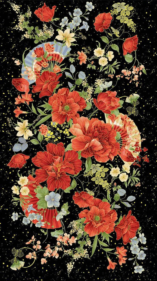 Imperial Bloom Metallic Panel