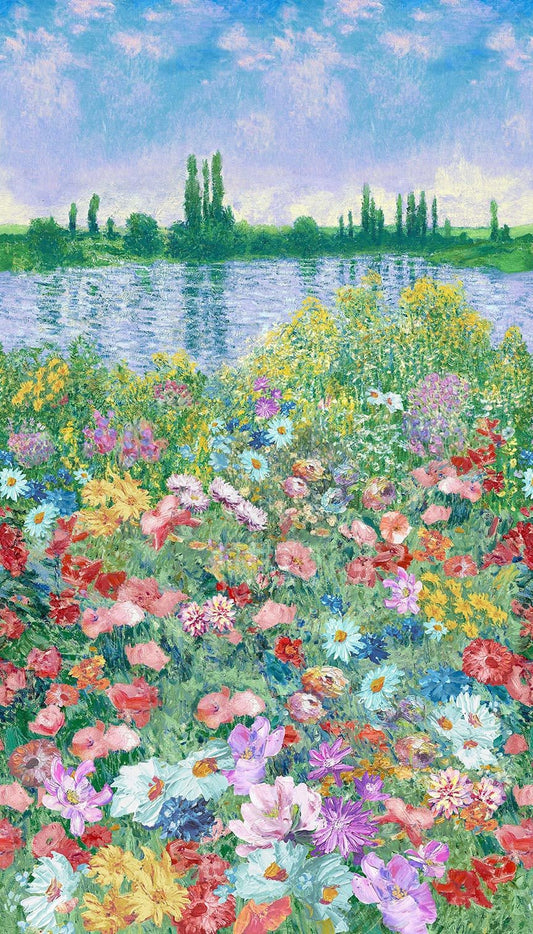 Impression Floral Panel