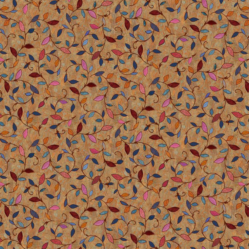 Leaf Vines - Tan