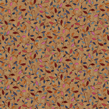 Leaf Vines - Tan
