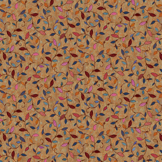 Leaf Vines - Tan