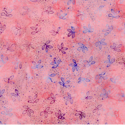 Leaves and Dots- Flutter, Tonga Batiks