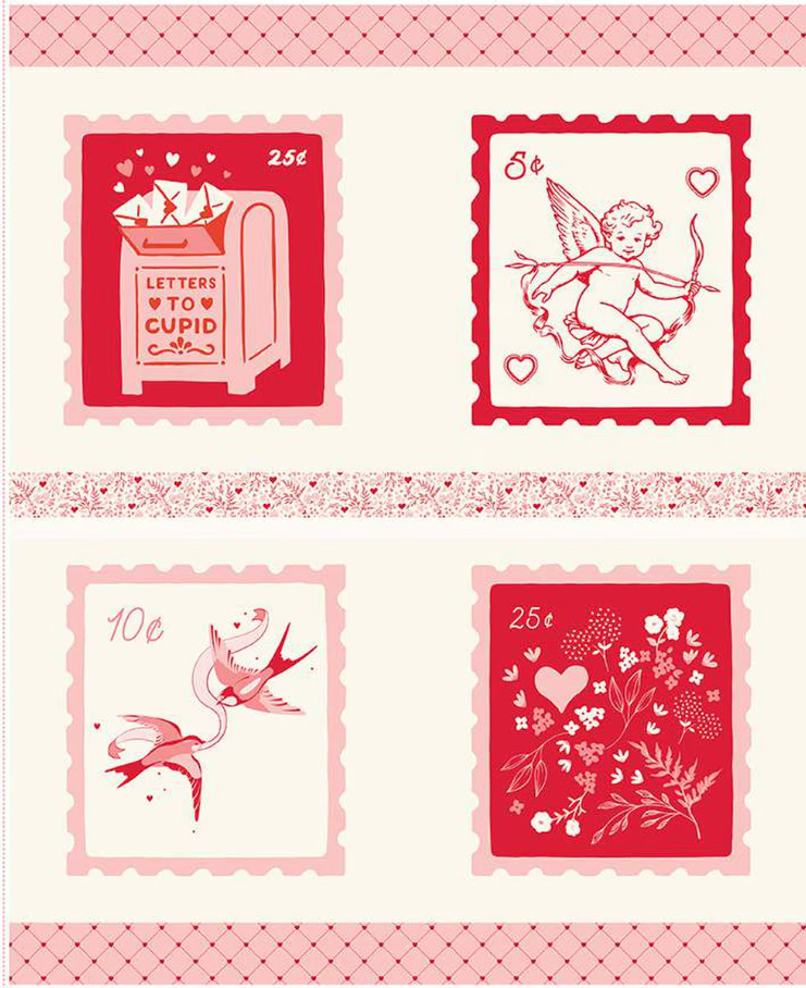 Letters to Cupid Pillow Panel