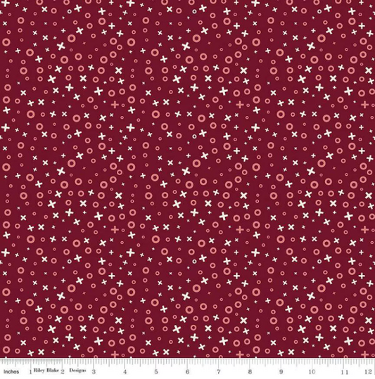 Love You Always XOs- Burgundy