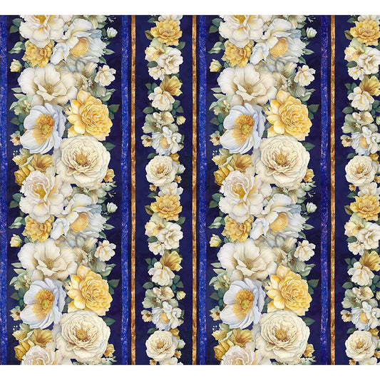 Lumiere Floral Stripes