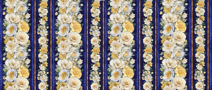 Lumiere Floral Stripes