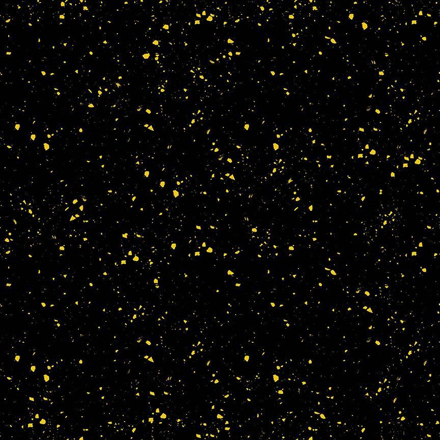Metallic Confetti- Black