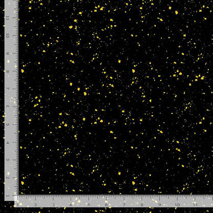 Metallic Confetti- Black