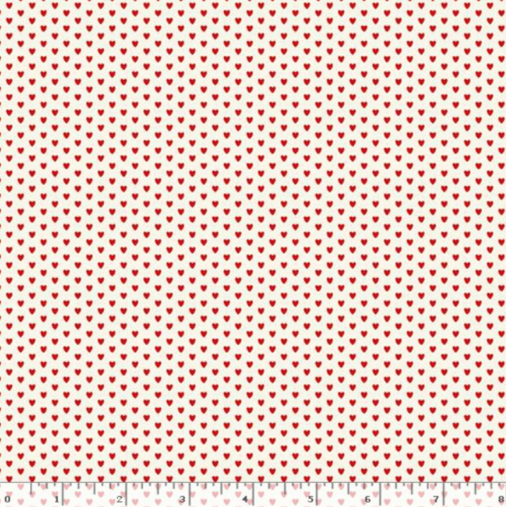 Mini Hearts- Cream