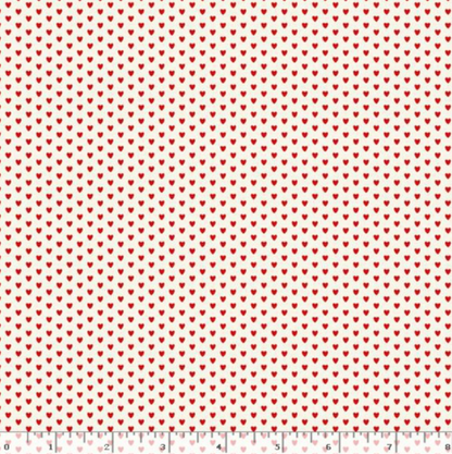 Mini Hearts- Cream