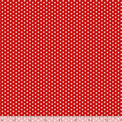 Mini Hearts- Red