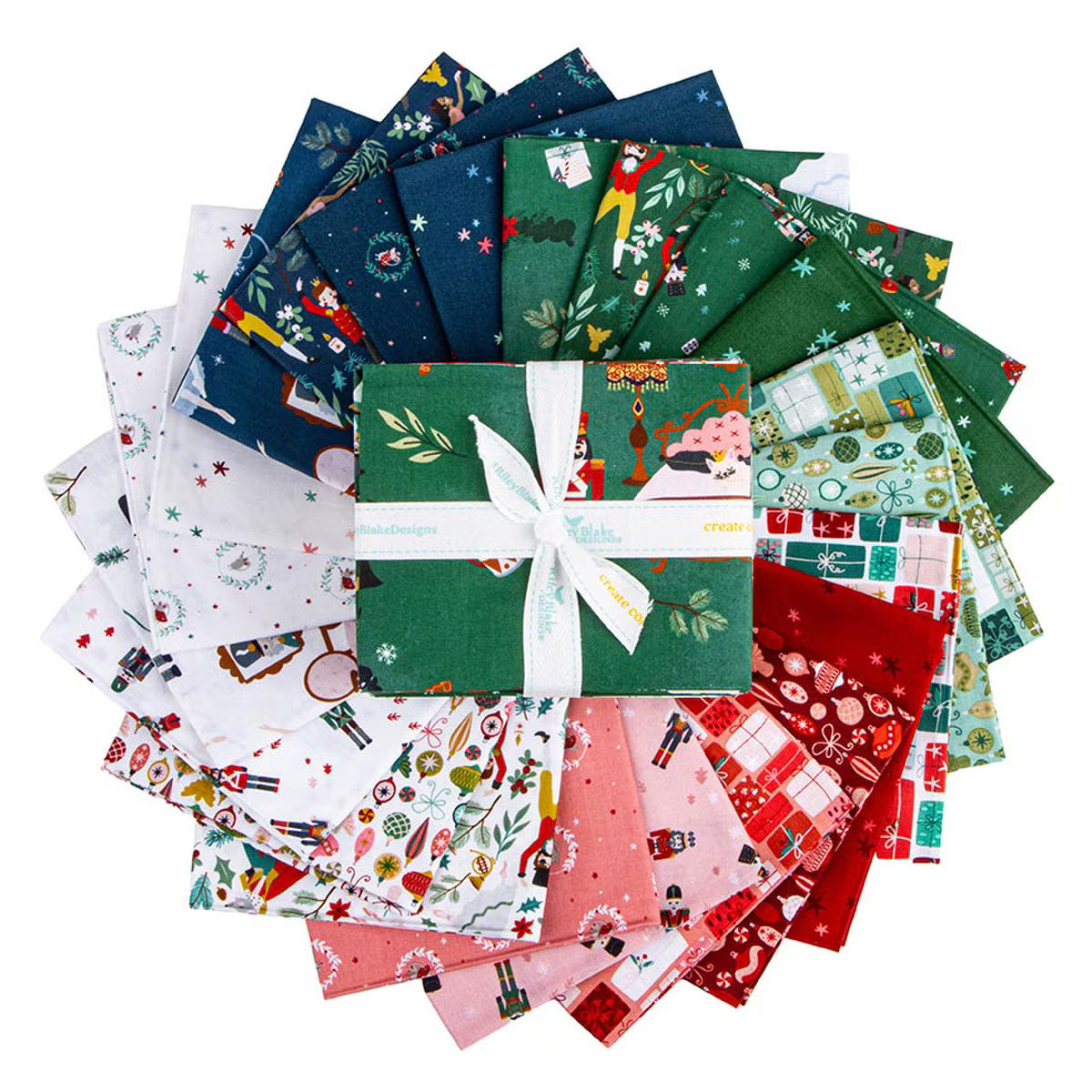 Nutcracker Tradition Fat Quarter Bundle