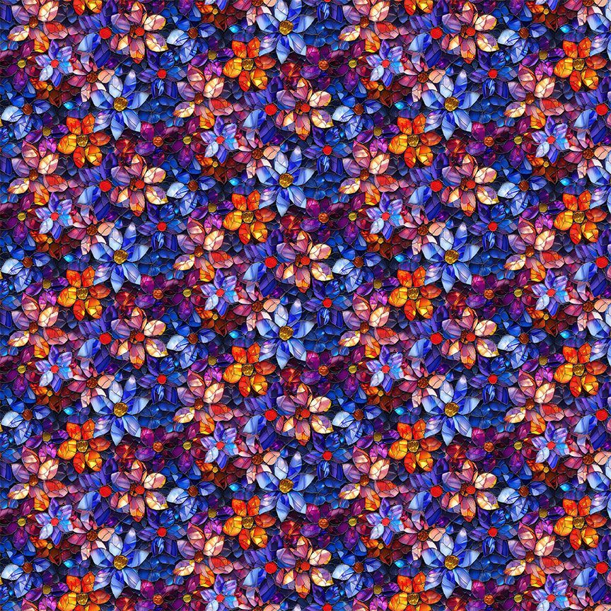 Packed Bright Floral- Multi