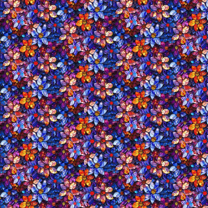 Packed Bright Floral- Multi