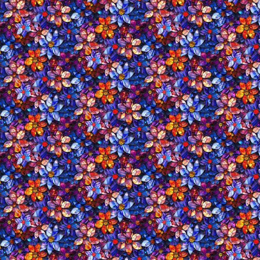 Packed Bright Floral- Multi