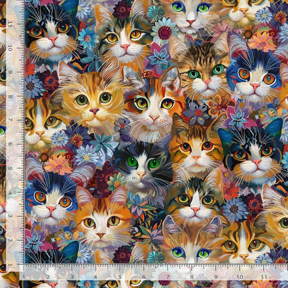 Packed Cats & Floral