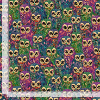 Packed Cloisonne Owl