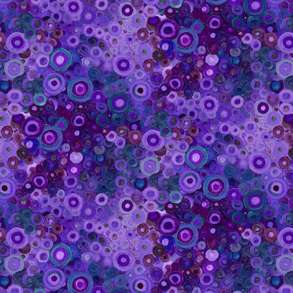 Painted Circle Geo - Lavender
