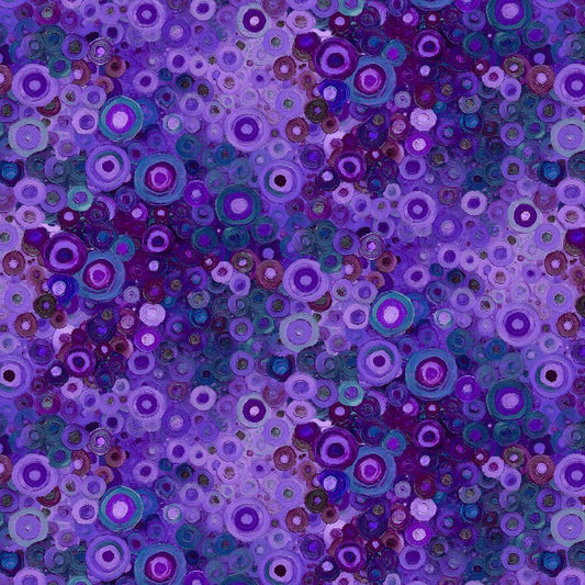 Painted Circle Geo - Lavender