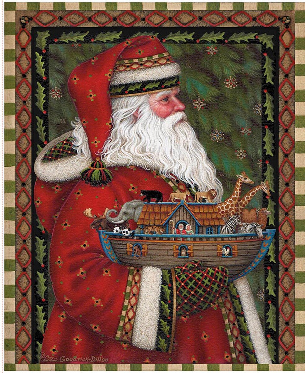 Picture a Christmas II Santa and Ark Panel