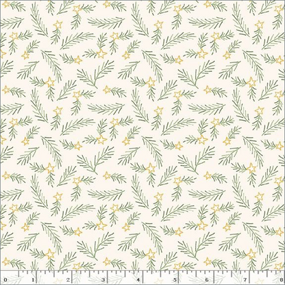 Snowman's Village Pine- Cream