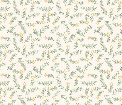 Snowman's Village Pine- Cream