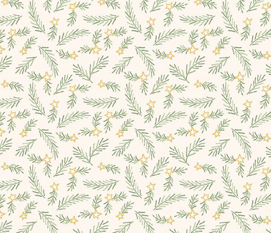 Snowman's Village Pine- Cream