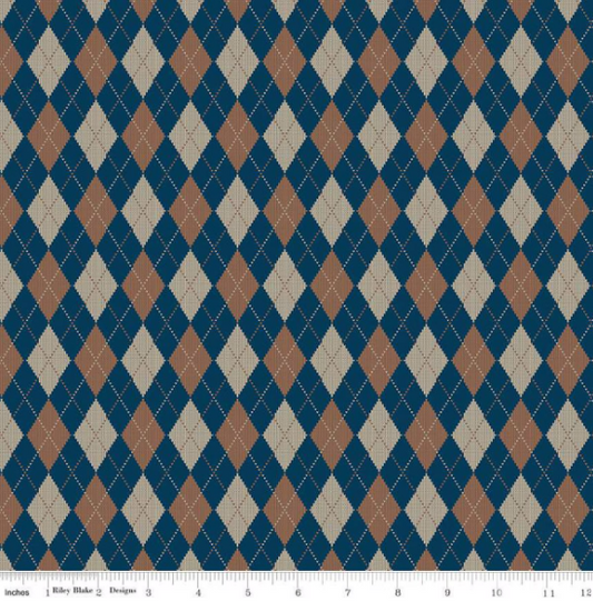 Plaid-Venture Club Archer- Navy